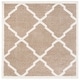 preview thumbnail 70 of 127, SAFAVIEH Amherst Irma Modern Rug 5' Square - Wheat/Beige - Square