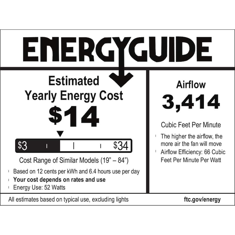 Hunter 52" Port Royale Outdoor Ceiling Fan with LED Light Kit and Handheld Remote, Damp Rated