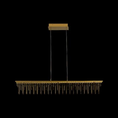 Golden Lighting 5461-LP48 Lucerna 5" Wide Linear Pendant