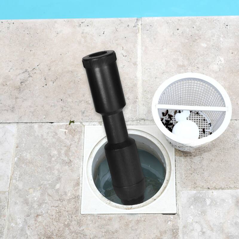 HydroTools Swimming Pool Skimmer Winterizing Kit - 16.5" - Black White