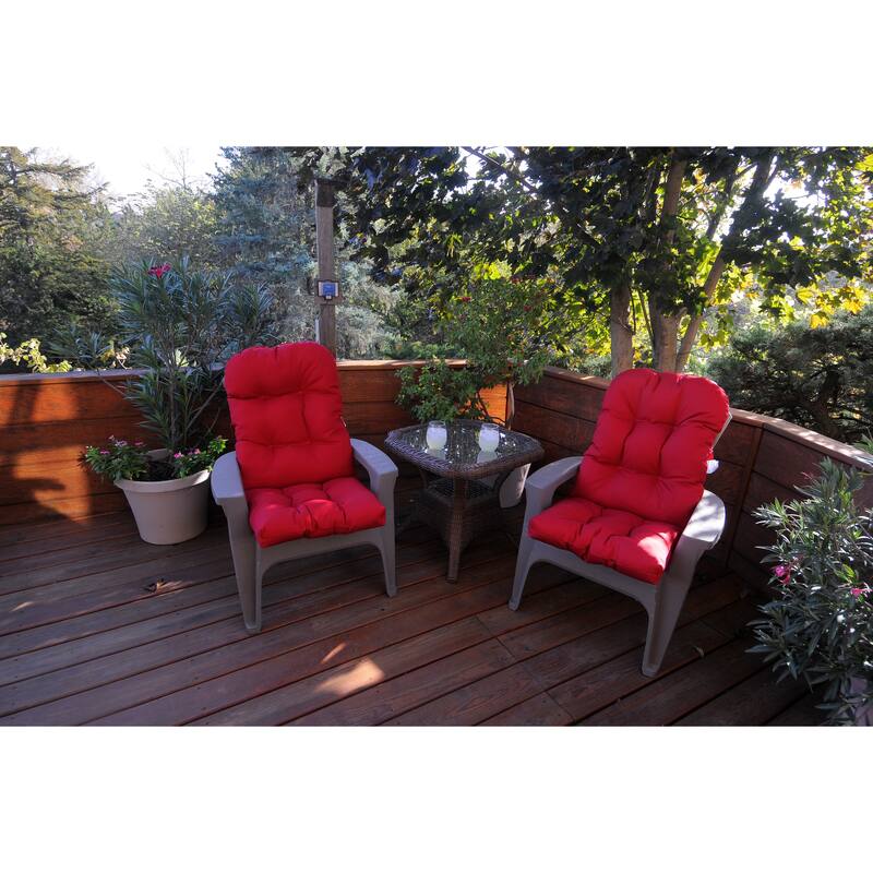 Outdoor Adirondack-style Patio Chair Cushion