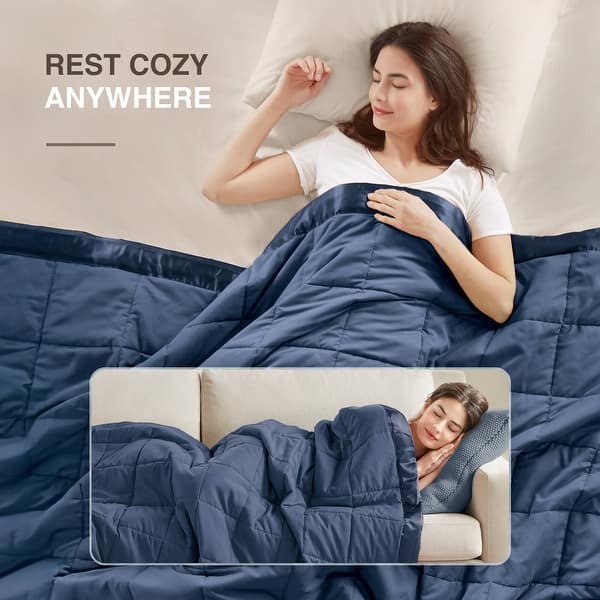 Madison Park Down Alternative Blanket, Premium 3M Scotchgard Moisture Wicking Treatment Biancheria da Letto ipoallergenica, antimacchia, 3 m