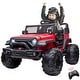 preview thumbnail 6 of 18, 2 Seats Battery Powered Electric Truck with Remote Control Red