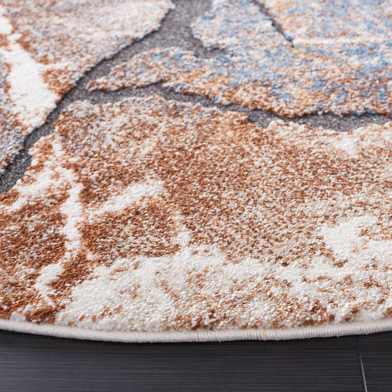 SAFAVIEH Cyrus Shag Gretje Modern Abstract Rug