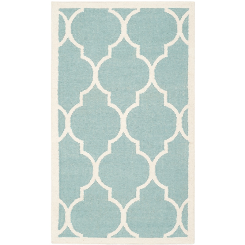 SAFAVIEH Handmade Flatweave Dhurries Anniina Modern Moroccan Wool Rug