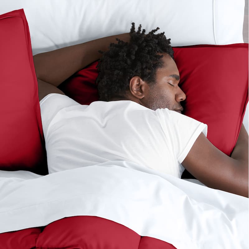 Bare Home Double Brushed Pillow Shams (Set of 2)