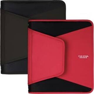 Mead Binders Accessories Our Best Office Supplies Deals Mead Mea72206 1 5 In Five Star Zipper Binder Red