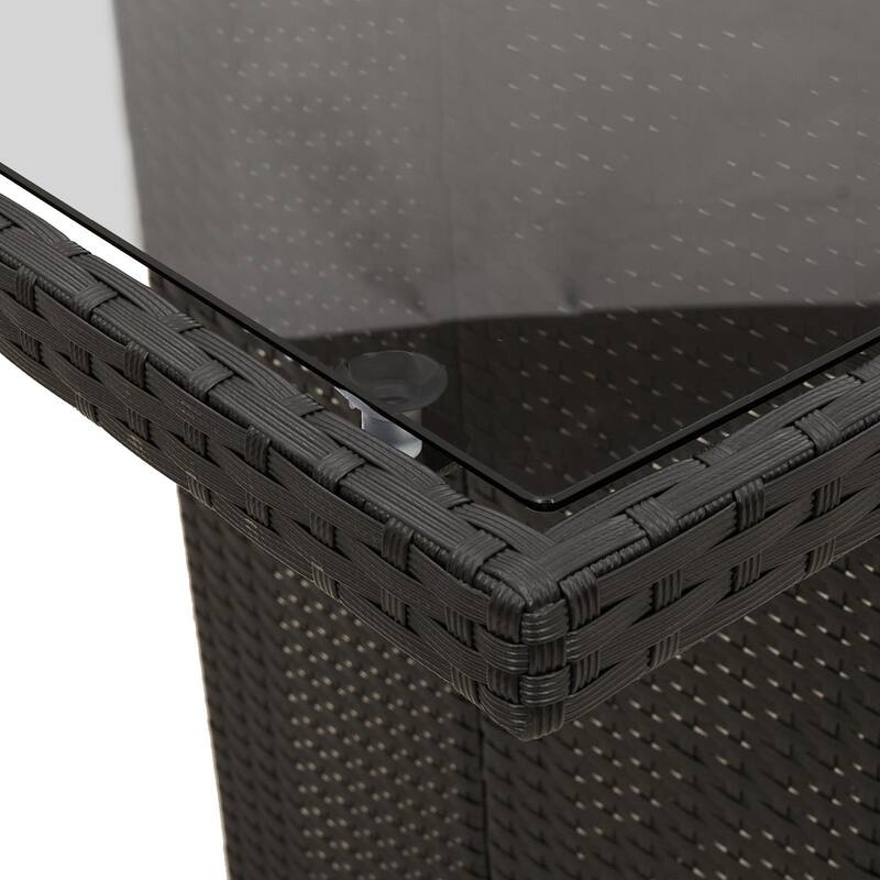 Outdoor Dining Table with UV-Resistant Material
