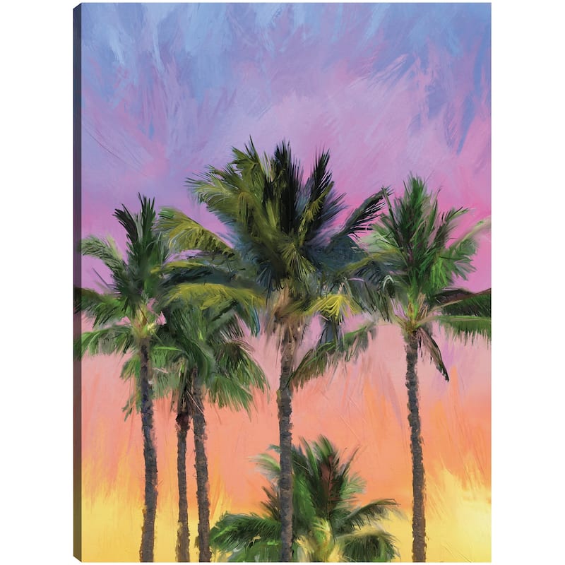 Sorbet Sunset By Studio Arts Canvas Art Print