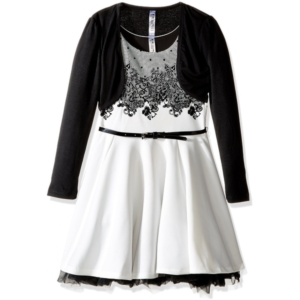 Black and White Dresses Girls Size 12