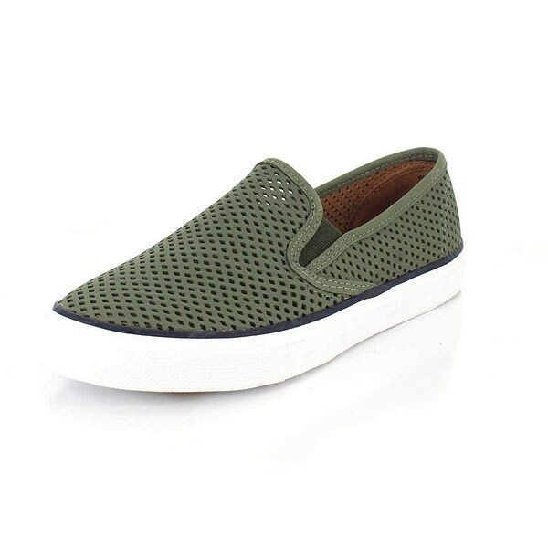 sperry seaside perf leather