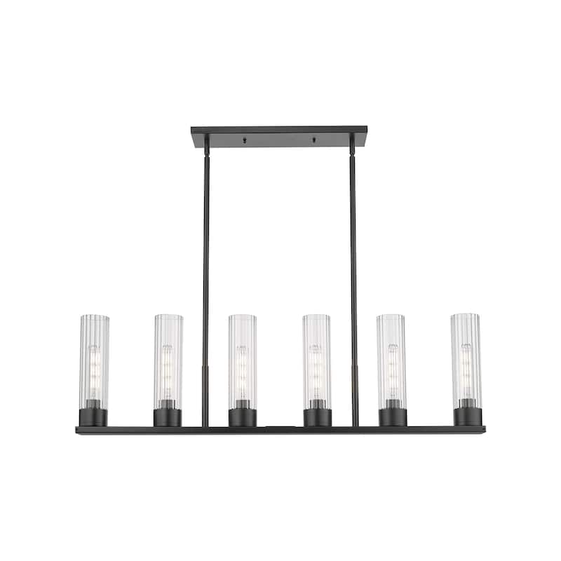 Innovations Lighting Empire - 6 Light 8" Stem Hung Linear Pendant