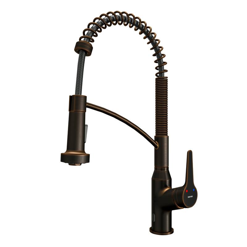 Karran Scottsdale Touchless Single-Handle Pull-Down Sprayer Kitchen Faucet - Oil Rubbed Bronze