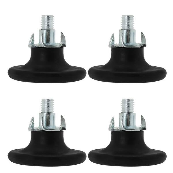 Sliding Leveler M8 x 18 x 45mm Screw on Furniture Glide Leveling Feet Thread Adjustable ...