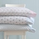 preview thumbnail 5 of 6, Laura Ashley Percale Cotton Printed Hem Sheet Sets
