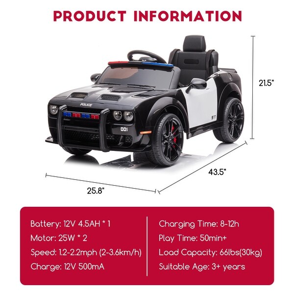 12V Ride on Car Licensed Dodge Challenger Kids Electric Car Battery Powered Electric Vehicle On Sale Bed Bath Beyond 41049861