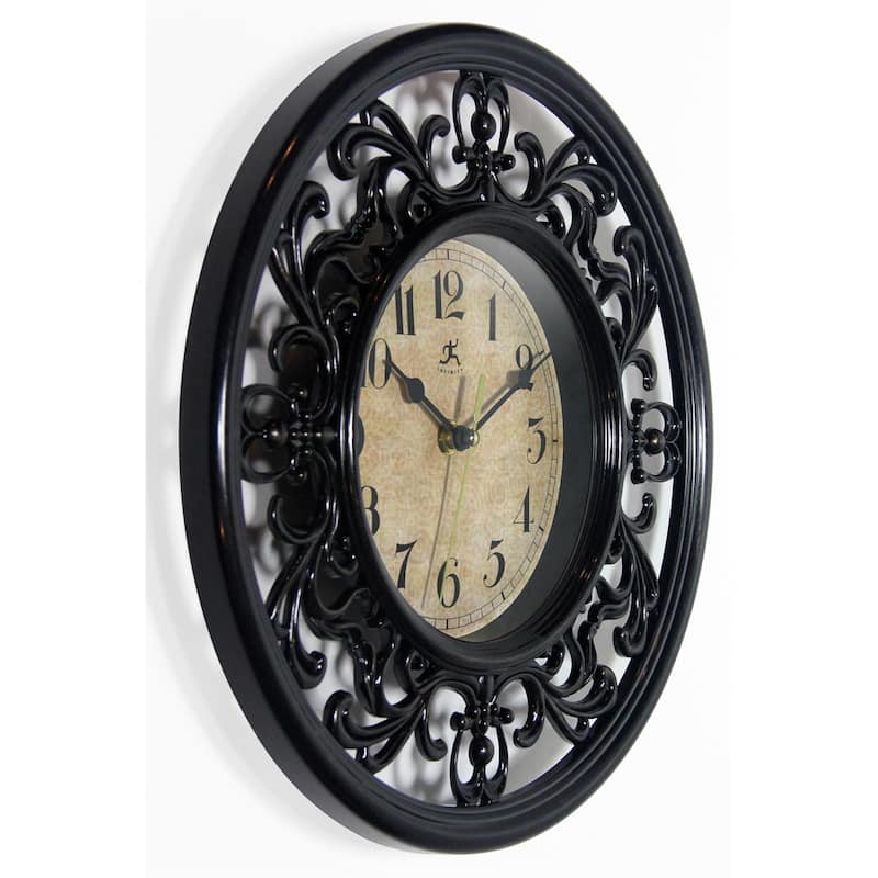 Copper Grove Kaffir 12-inch Round Clock - 12 x 2 x 12 - 12 x 2 x 12