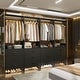 preview thumbnail 31 of 81, Cimly Closet System with Wood Drawers and Hanging Rods, Organizer Wardrobe for Walk-in and Reach-in Closet