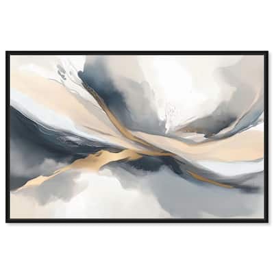 Dynamic Swirls II Canvas by Art Remedy