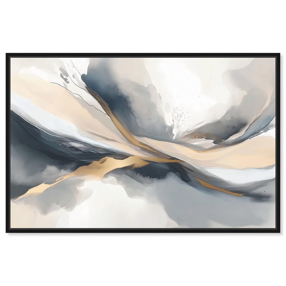 Dynamic Swirls II Canvas by Art Remedy