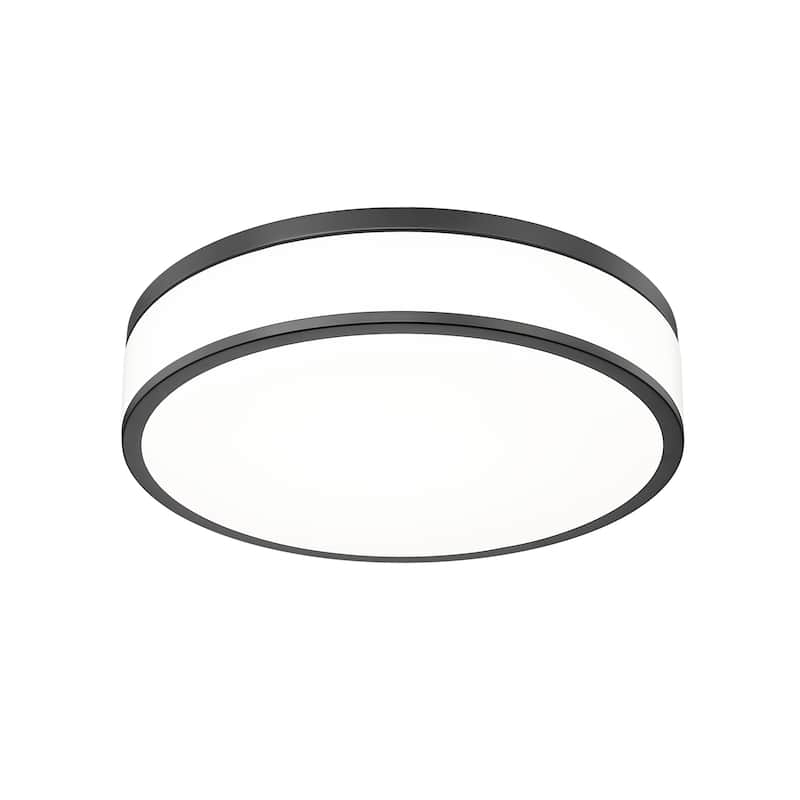 Z-Lite 1012F16-LED Ballord 16" Wide Flush Mount Drum Ceiling Fixture