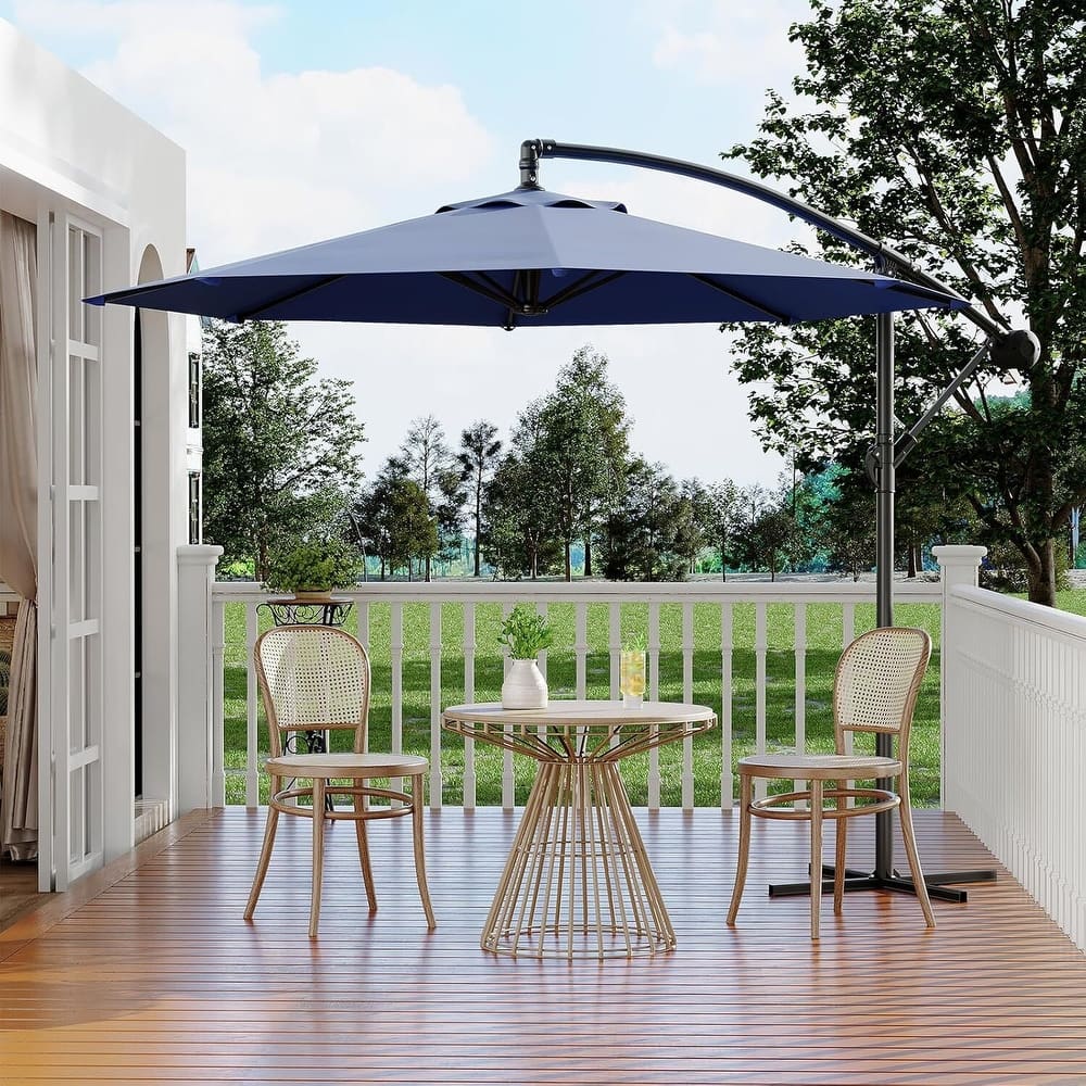 10FT UV Protection Cantilever Umbrella Outdoor Patio