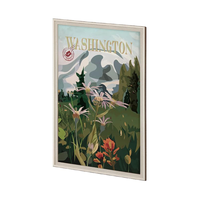 Washington Go (XL) Framed Art Print