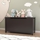 preview thumbnail 21 of 26, Wooden Toy Box with Safety Hinged Lid for Kids Aged 2+