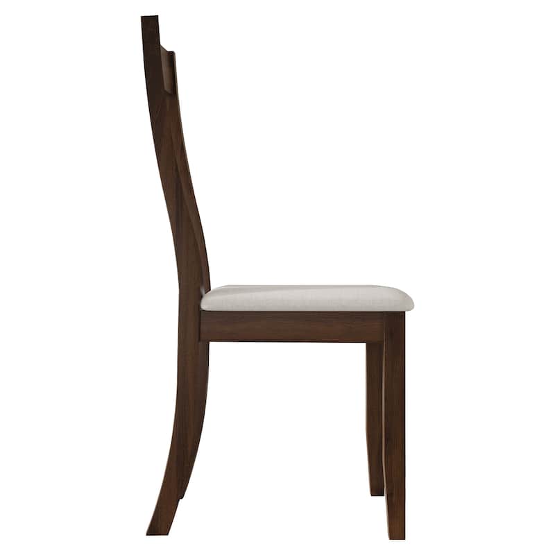 CraftPorch Vintage Style Wooden Dining Chairs (Set of 2) - N/A