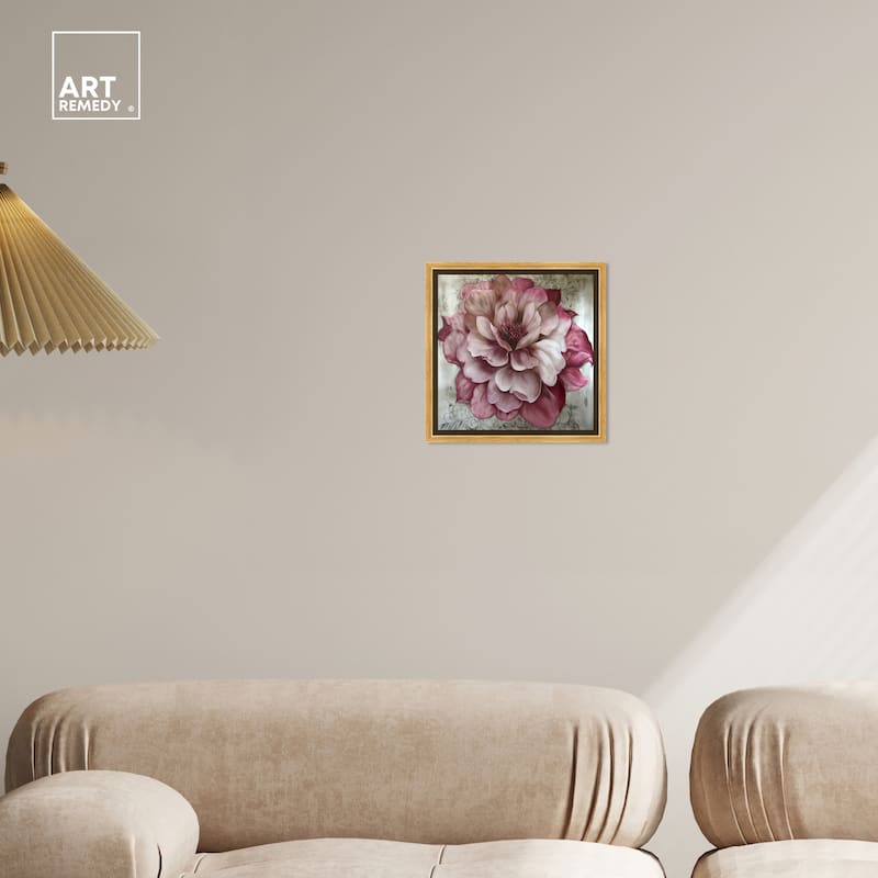 Art Remedy Darla Framed Floral Fine 1 Piece Canvas Wall Art