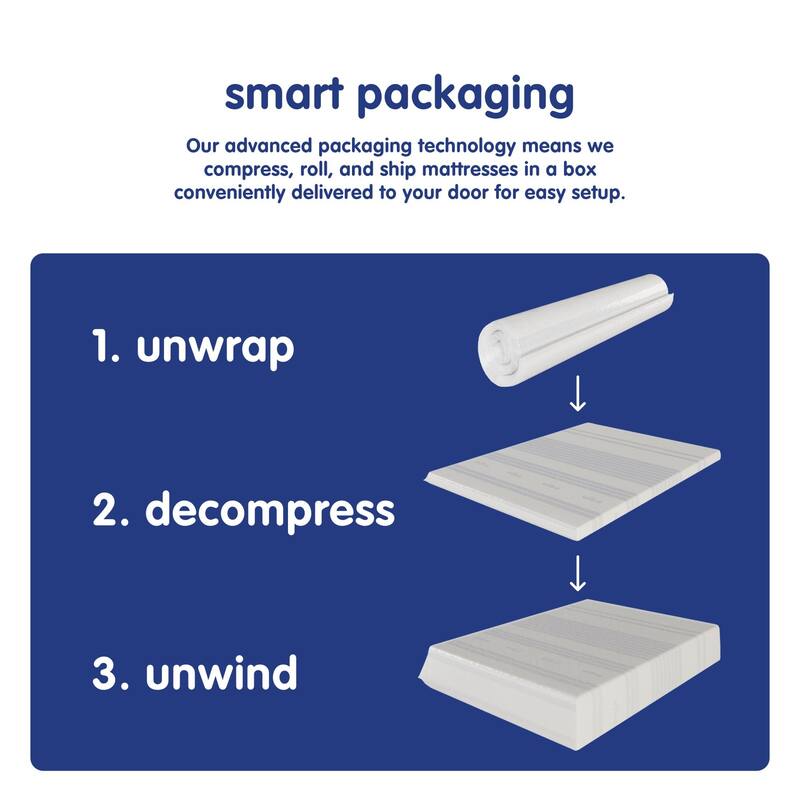 Vibe 8-Inch Cooling Gel Memory Foam Mattress, Fiberglass Free