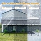 preview thumbnail 54 of 81, Heavy-Duty Metal Carport with Upgraded Galvanized Steel Roof – Ideal Shelter for Cars, Boats, and Tractors