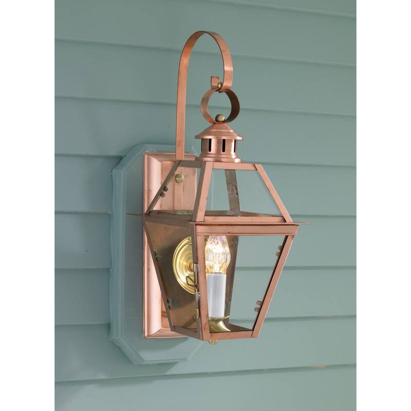 Elk Home Olde Colony Copper 1 Light Outdoor Wall Sconce