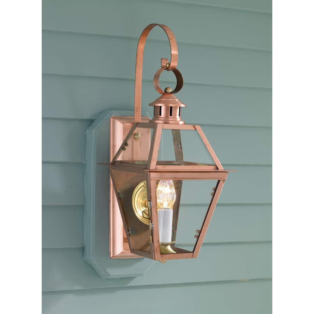 Elk Home Olde Colony Copper 1 Light Outdoor Wall Sconce