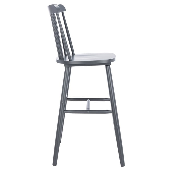 SAFAVIEH Galena 30-inch Spindle Farmhouse Bar Stools (Set of