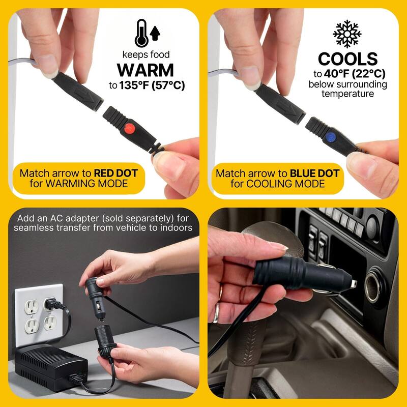 Koolatron 12V Wheeled Electric Cooler/Warmer 34L (36 qt)