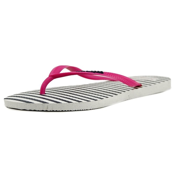 Havaianas Slim Retro Women Open Toe Synthetic White Flip Flop Sandal