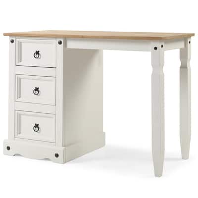 Wood Dressing Table Vanity Makeup Corona Collection | Furniture Dash