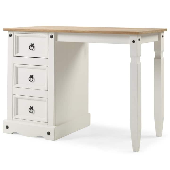 Wood Dressing Table Vanity Makeup Corona Collection | Furniture Dash