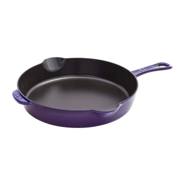 slide 2 of 6, STAUB Cast Iron 11-inch Traditional Skillet Dark Blue - bedbathandbeyond.com