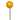 Vickerman 3" x 18" Gold Pearl Ball Ornament Stick, 12 per bag. - 3" x 18"