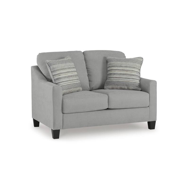 Signature Design by Ashley Adlai Gray Loveseat - 57"W x 39"D x 40"H