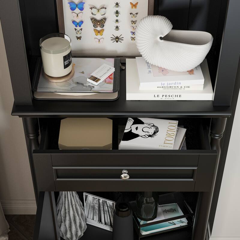 Entertainment Wall Unit /Bridge Multifunctional TV Stand Console Table