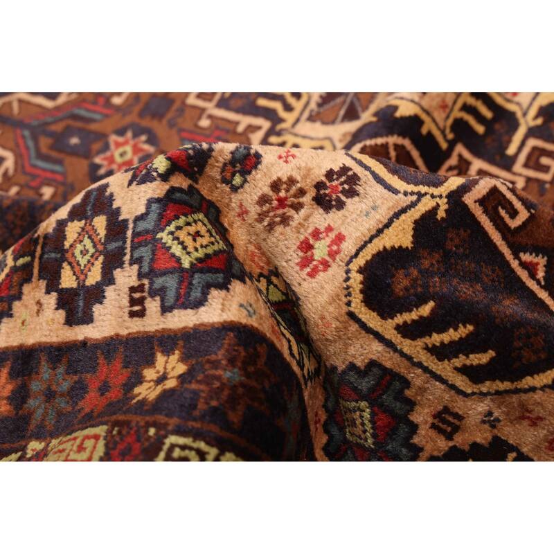 ECARPETGALLERY Hand-knotted Teimani Beige Wool Rug - 3'8 x 6'3