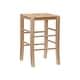 preview thumbnail 11 of 22, Linon Graham Backless Counter Stool (Set of 2) Natural