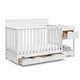 preview thumbnail 1 of 24, Graco Shiloh Convertible Crib & Changer White
