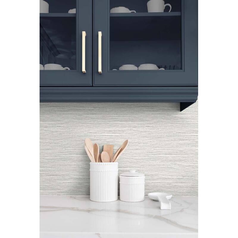 DuPont Tedlar Braided Faux Jute High Performance Vinyl Unpasted Wallpaper