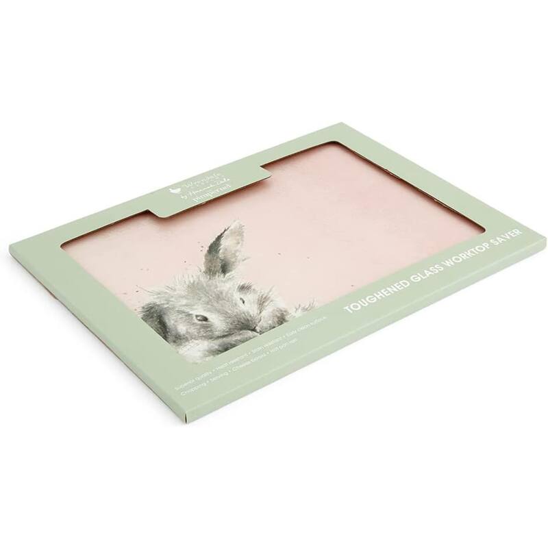 Pimpernel Wrendale Designs Glass Worktop Saver - 15.7" x 11.8"