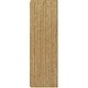 preview thumbnail 37 of 40, Hand-Woven Camino Jute Area Rug 2'6" x 8' - Taupe