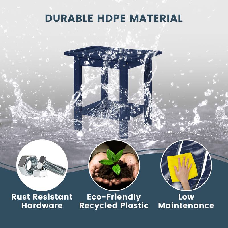 Anapolis Poly Shower Bench